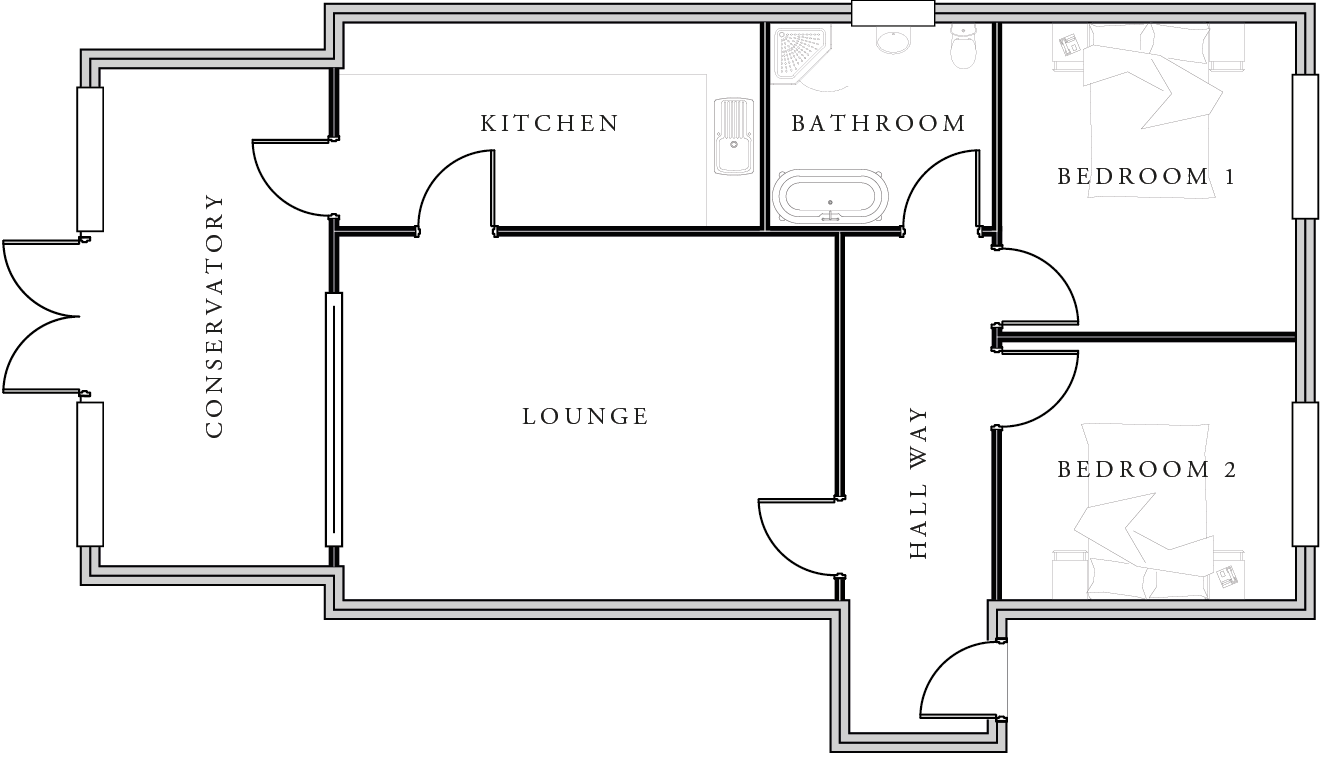 Floor Plan Plot 1