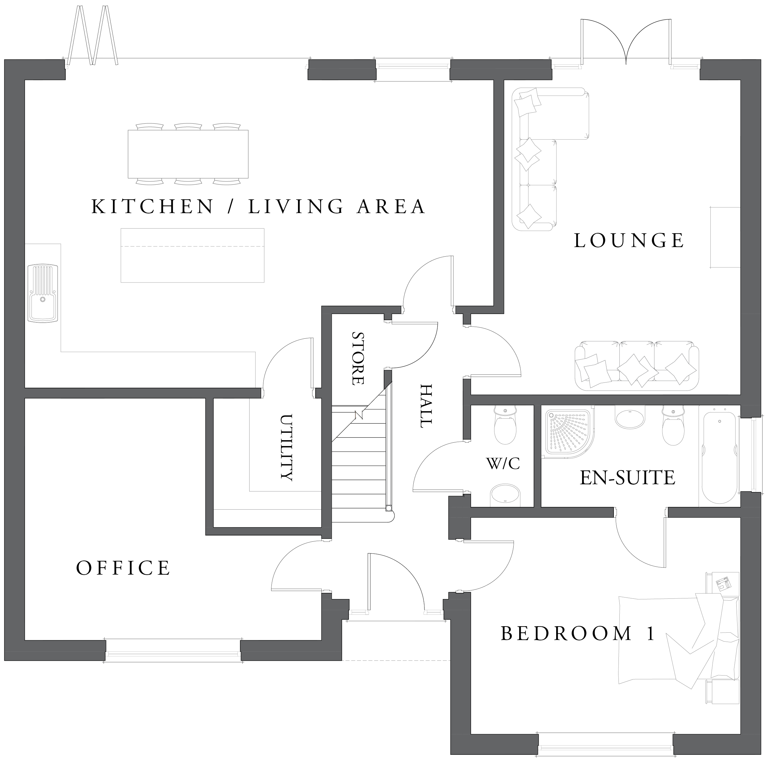 Floor Plan Ground Floor